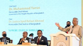 জুলাইয়ের মানবতাবিরোধী অপরাধীদের বিচারে জাতি ঐক্যবদ্ধ: প্রধান উপদেষ্টা