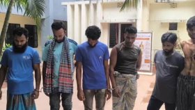 গাজী টায়ার কারখানায় আগুনের ঘটনায় পাঁচ যুবক গ্রেফতার