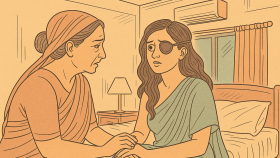 ফারিয়া বাশারের গল্প ‘অ্যান আই এ্যান্ড এ লেগ’
