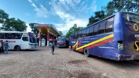 ধর্মঘট প্রত্যাহার, পাবনা থেকে ঢাকাগামী বাস চলাচল শুরু