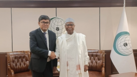 ওআইসি মহাসচিবের সঙ্গে বাংলাদেশের স্থায়ী প্রতিনিধির বৈঠক