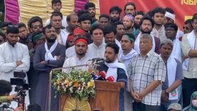 দেশ গঠনে কোনও আপস করবো না: নাটোরে নাহিদ ইসলাম