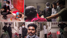 খুলনায় অসুস্থ নারীর পাশে দাঁড়ালো ‘স্বপ্ন’ কর্মীরা