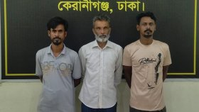 জুরাইনে অস্ত্র ও গুলিসহ ৩ মাদক কারবারি গ্রেফতার