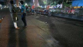 বাংলামোটরে ককটেল বিস্ফোরণ