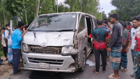 শেরপুরে মাইক্রোবাসের ধাক্কায় ২ শিশু নিহত