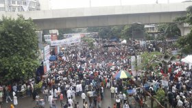 কোরআন তিলাওয়াতের মধ্য দিয়ে ছাত্রদলের সমাবেশ শুরু