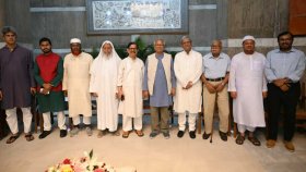 জুলাই ঘোষণাপত্র অনুষ্ঠানে অংশ নিয়েছেন যেসব রাজনৈতিক নেতা, চার বাম দলের বর্জন