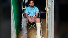 কষ্টে আছেন গণ-অভ্যুত্থানে গুলিতে পঙ্গু হয়ে যাওয়া পারভেজ
