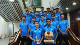 দুই ট্রফি নিয়ে দেশে বাংলাদেশের যুবারা