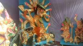 মহালয়ার আগের রাতে সরিষাবাড়ীতে প্রতিমা ভাঙচুর, আটক ১