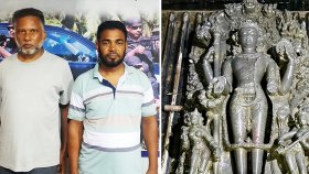 বগুড়ায় র‌্যাবের অভিযানে কষ্টিপাথরের মূর্তিসহ দুজন গ্রেফতার