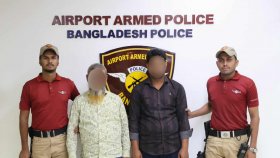 শাহজালালে বেবিচকের বোর্ডিং ব্রিজ অপারেটরসহ আটক ২