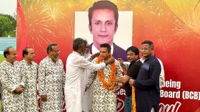 খালেদ মাসুদ পাইলটকে রাজশাহীতে সংবর্ধনা