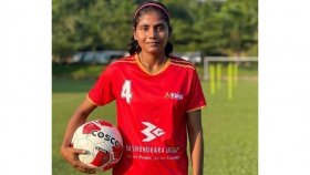 রাকসুতে ছাত্রদলের একমাত্র জয়ী প্রার্থী জাতীয় ফুটবল দলের খেলোয়াড় নার্গিস