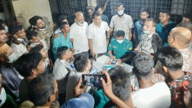 শিয়ালবাড়িতে আগুন: স্বজনদের কাছে মরদেহ হস্তান্তর শেষ