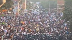 শাহবাগ ছাড়লেন ভোলায় সেতুসহ ৫ দফা দাবিতে আন্দোলনকারীরা