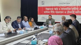 শিল্প খাতে অগ্নিদুর্ঘটনা রোধে টেকসই কর্মপরিবেশ নিয়ে আলোচনা শুরু