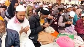 আড়াই লক্ষাধিক মুসল্লির মোনাজাতে শেষ হলো টঙ্গীর জোড় ইজতেমা