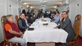 শতবর্ষী প্যাডেল স্টিমারে কূটনীতিকদের নৌযাত্রা