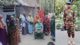 কুড়িগ্রামে দুই শান্তিরক্ষীর পরিবারে আহাজারি, লাশের অপেক্ষায় স্বজনরা