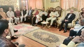 আনিসুলের বাড়িতে আগুন: জাপা বলছে, ‘নির্বাচন থেকে দূরে রাখার ষড়যন্ত্র’