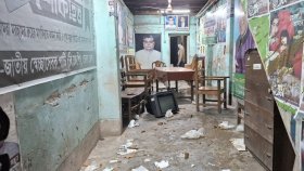 বিএনপির মিছিলে ককটেল বিস্ফোরণ, আন্দালিব পার্থের অফিস ভাঙচুর-গুলি