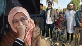 আন্দোলনে গিয়ে ছেলে পঙ্গু, খালেদা জিয়ার জানাজায় স্বামীর মৃত্যু