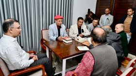 তারেক রহমানের সঙ্গে জাতীয় প্রেস ক্লাব নেতাদের সাক্ষাৎ 