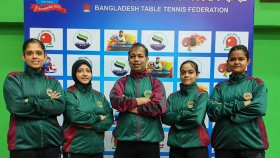 নারী দলগত বিভাগে চ্যাম্পিয়ন আনসার, বালিকায় বিকেএসপি