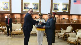 রাষ্ট্রপতির কাছে যুক্তরাষ্ট্রের রাষ্ট্রদূতের পরিচয়পত্র পেশ