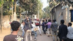 প্রচারে বাধা দেওয়ায় বিএনপি-জামায়াত সংঘর্ষ, আহত ২০