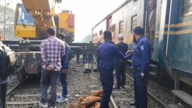 ৮ ঘণ্টা পর ঢাকা-সিলেট-চট্টগ্রাম রুটে ট্রেন চলাচল স্বাভাবিক