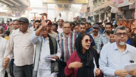 নির্বাচিত হলে কাওরান বাজারকে চাঁদামুক্ত করার ঘোষণা সাইফুল হকের 