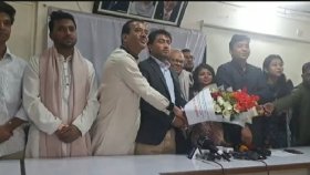 বিএনপিতে যোগ দিলেন জাকসু ভিপি জিতু