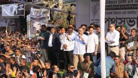 এলাকার সন্তান হিসেবে ভোট চাইলেন তারেক রহমান