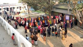 সারা দেশে উৎসবের ভোটগ্রহণ শেষ, আছে কিছু বিচ্ছিন্ন ঘটনা