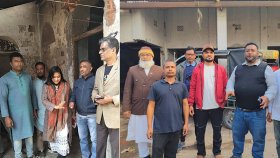 দেড় বছর পর দলীয় কার্যালয় খুলে স্লোগান আ.লীগ নেতাকর্মীদের, পরে আগুন