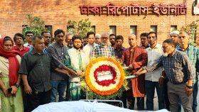 ডিআরইউ প্রাঙ্গণে সাংবাদিক সালিম সামাদের জানাজা অনুষ্ঠিত