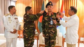 সশস্ত্র বাহিনী বিভাগের নতুন প্রিন্সিপাল স্টাফ অফিসারের দায়িত্ব গ্রহণ
