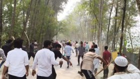 ‘আওয়ামী লীগ নেতার নেতৃত্বে’ হান্নান মাসউদের গাড়িবহরে হামলা