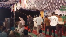 বাউল গানের অনুষ্ঠানে এক দল উচ্ছৃঙ্খল ব্যক্তির হামলা