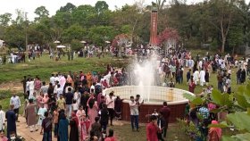 মৌলভীবাজারের অপরূপ প্রকৃতিতে পর্যটকদের ভিড়