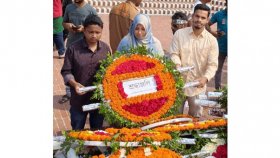 স্বাধীনতা দিবসে স্মৃতিসৌধে ডাকসুর ২৮ সদস্যের মধ্যে উপস্থিত মাত্র তিনজন 