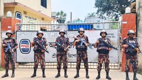 মৌলভীবাজারে তেলের ডিপোতে কড়া নিরাপত্তায় বিজিবি