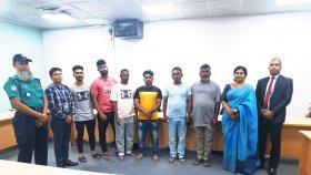 বাংলাদেশের সমুদ্রসীমায় আটক ছয় জেলে শ্রীলঙ্কায় ফিরে গেছেন