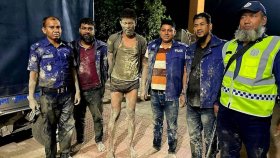 আধা কিলোমিটার দৌড়ে ডাকাতকে ধরলো পুলিশ