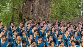 ভয়কে জয় করার প্রত্যয়ে শেষ হলো ছায়ানটের প্রভাতি অনুষ্ঠান