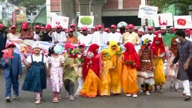 বাঙালির ঐতিহ্যকে ধারণ করে জামায়াতে ইসলামীর বৈশাখী শোভাযাত্রা