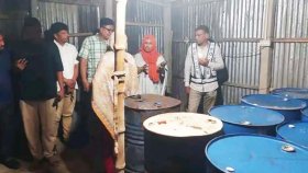বিক্রি না করে দোকানে মজুত, সাড়ে ৬ হাজার লিটার ডিজেল জব্দ